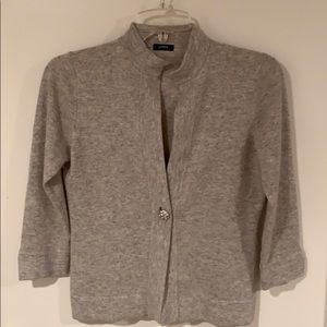 J. Crew embellished wool cardigan